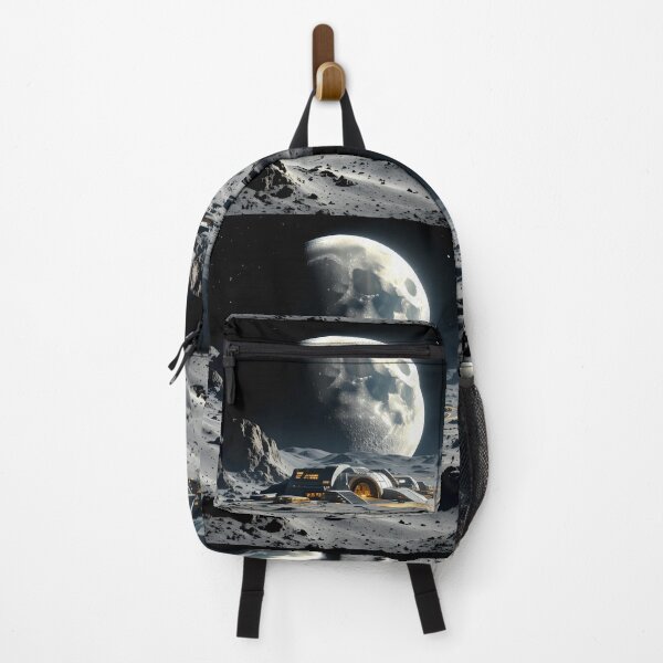 Item preview, moon base 1 imagined space exploration design designed and sold by SmashingDeals.