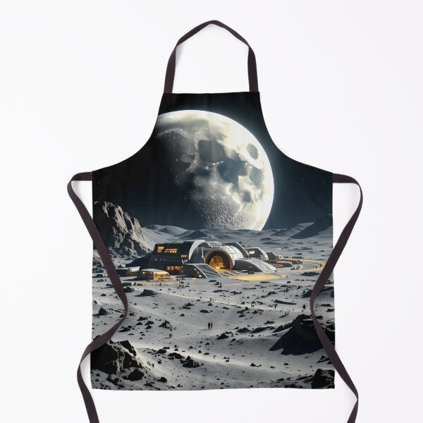 Item preview, moon base 1 imagined space exploration design designed and sold by SmashingDeals.