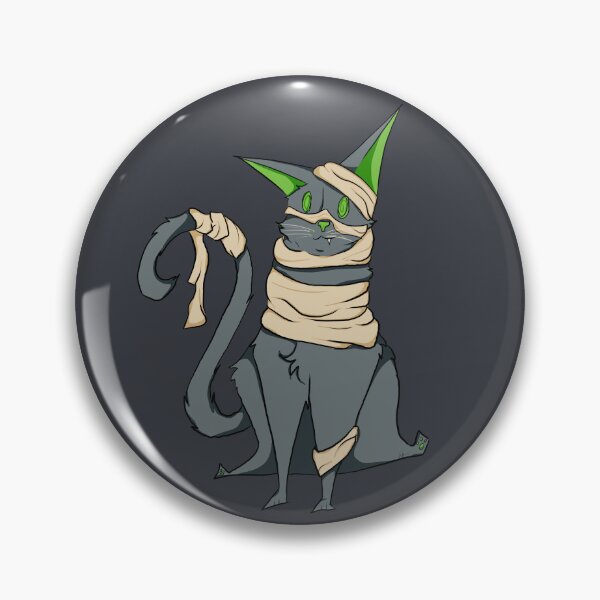 Item preview, Mummy Cat! (Green) designed and sold by AnthamaArt.
