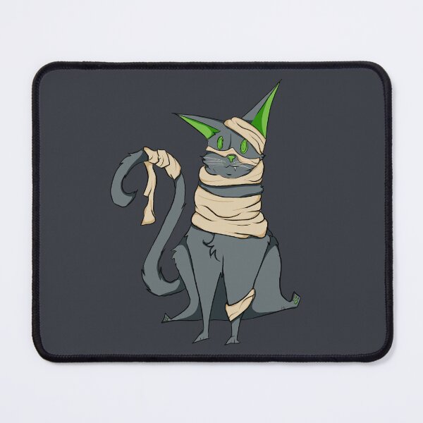 Item preview, Mummy Cat! (Green) designed and sold by AnthamaArt.