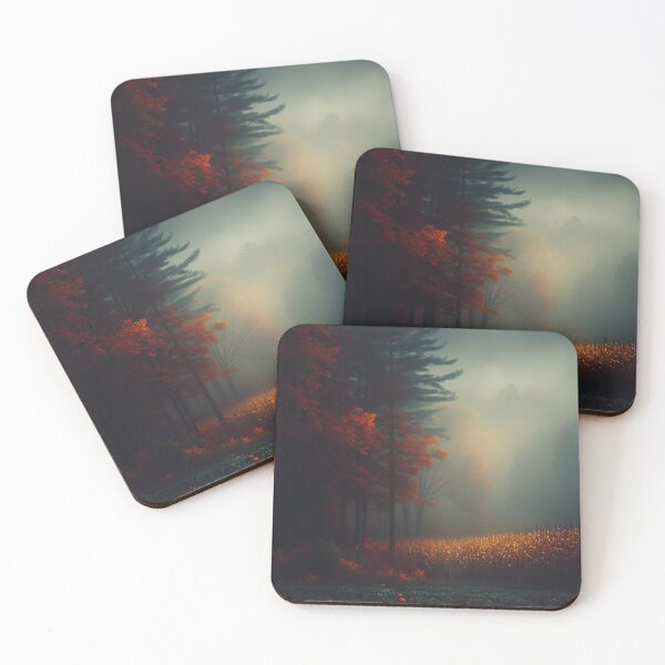 Item preview, The Silent Glow of Autumn Mist designed and sold by oanaunciuleanu.