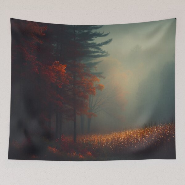 Item preview, The Silent Glow of Autumn Mist designed and sold by oanaunciuleanu.