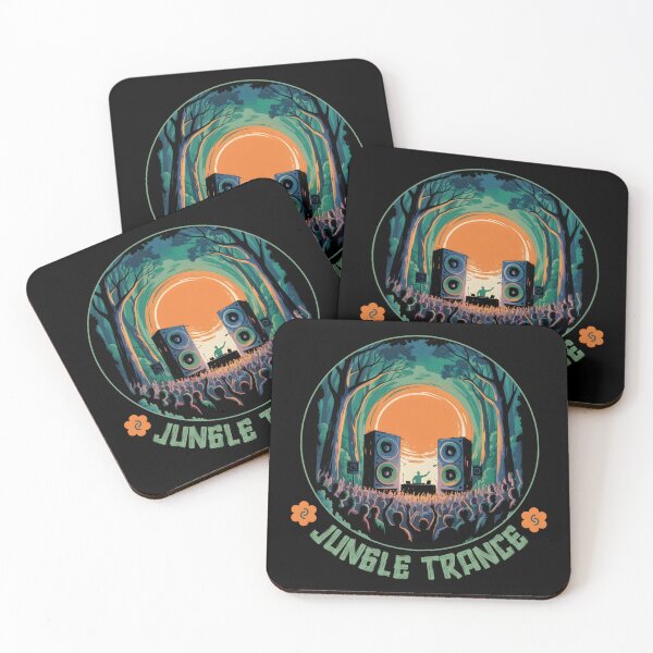 Item preview, Jungle Trance - Forest EDM Party designed and sold by SidTastic .