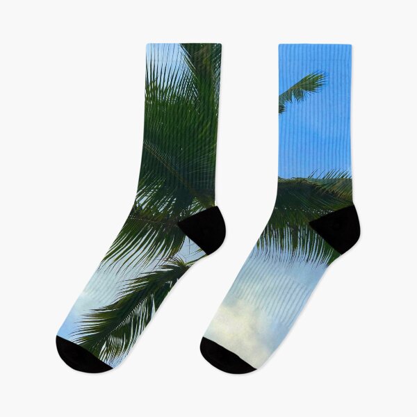 Item preview, Hawaiian Tropical Palm Tree In Sky Art Photo designed and sold by DEC02.