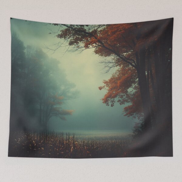 Item preview, The Silent Glow of Autumn Mist designed and sold by oanaunciuleanu.