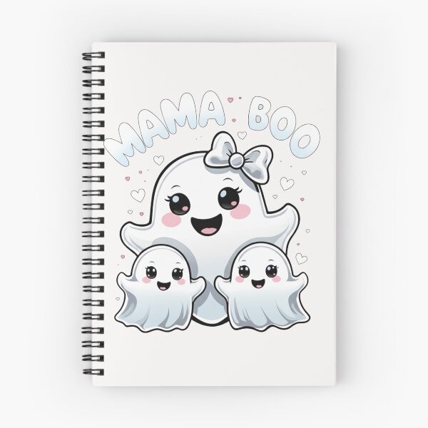 Item preview, Mama Boo Cute Ghost Mom & Babies | Kawaii Halloween Motherhood designed and sold by wellie-chic.