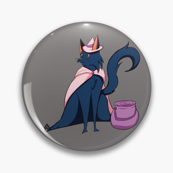 Item preview, Witch Cat! (Blue) designed and sold by AnthamaArt.