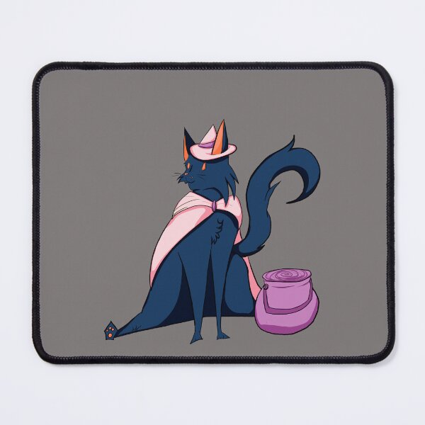 Item preview, Witch Cat! (Blue) designed and sold by AnthamaArt.