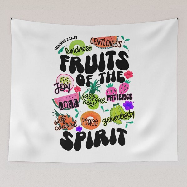 Item preview, Fruits Of The Spirit Galatians 522 23 kindness faithfulness 		 designed and sold by zelimolssic.