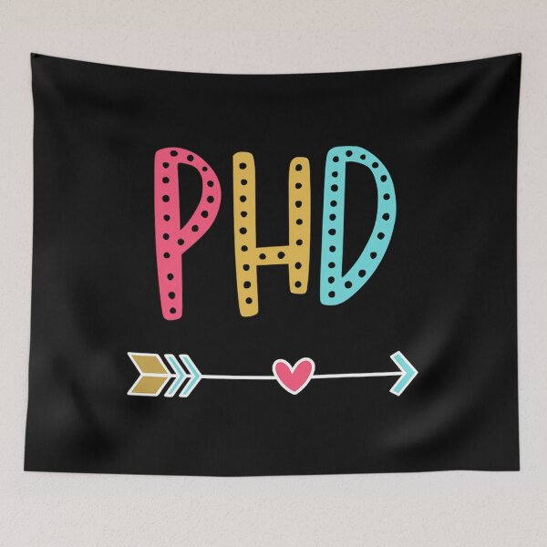 Item preview, Phd doctor - Fun &amp; Casual Boho Designdent Design 		 designed and sold by lannesodidoy.