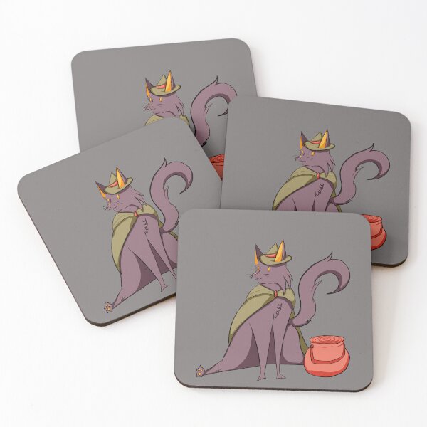 Item preview, Witch Cat! (Muted Purple) designed and sold by AnthamaArt.
