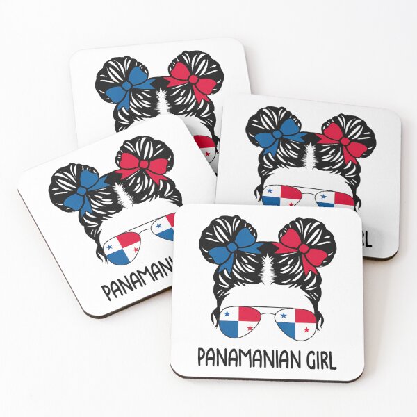 Item preview, Panamanian 	 Messy Hair Panamanian Flag Panama Pride 		 designed and sold by zhaoyimuteenr.