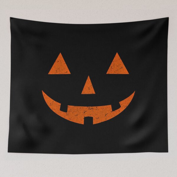 Item preview, Vintage Jack o Lantern Jackolantern Pumpkin Face Pullover 		 designed and sold by bodlamatsesx.