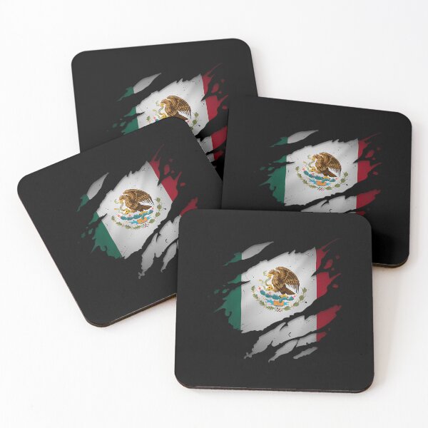 Item preview, Proud Mexican 	s Chicano Latino Torn Ripped Mexico Flag 		 designed and sold by yaldaatekeau.