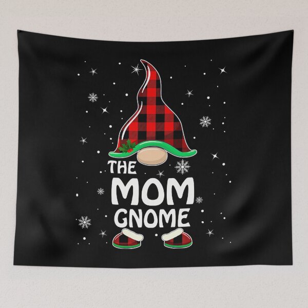 Item preview, Mom Gnome Buffalo Plaid Matching Family Christmas Pajama 		 designed and sold by kaiviramjaku.