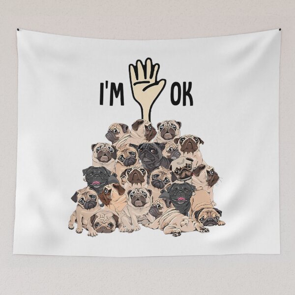 Item preview, Full of pugs I'm ok pug lover 	1	 designed and sold by zelimolssic.