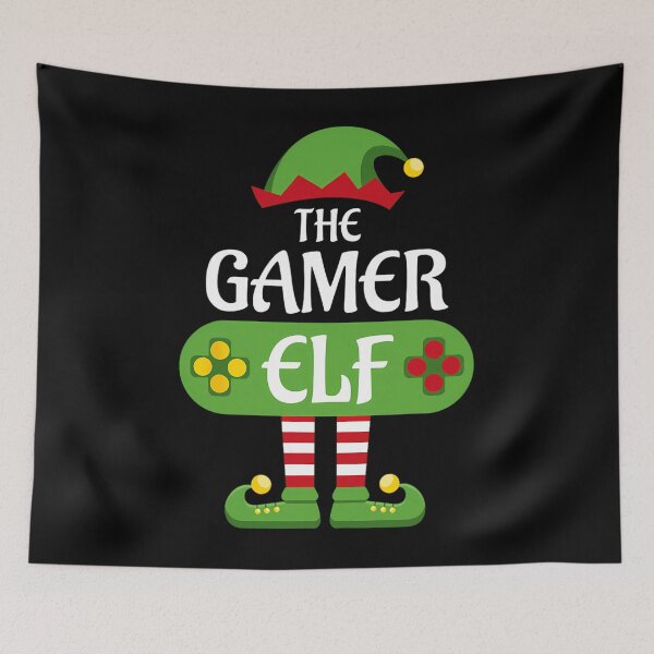 Item preview, Gamer Elf Christmas Matching Group Family 		 designed and sold by dulkjaebn.
