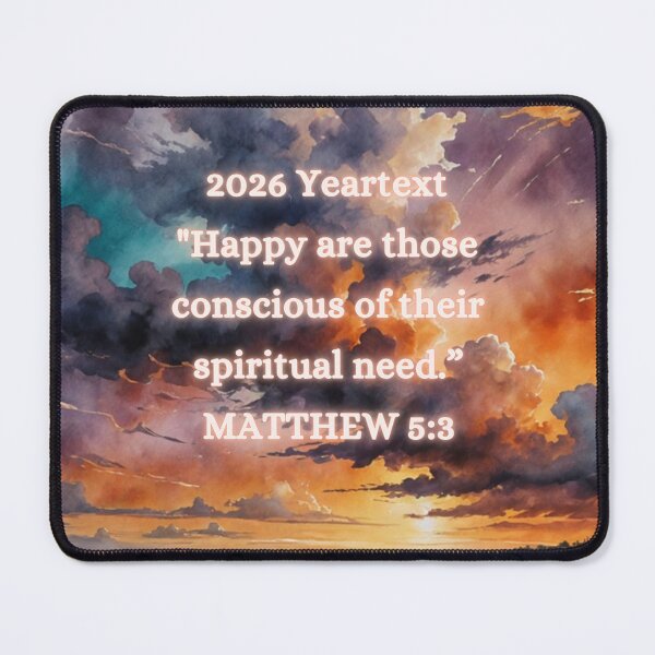 Item preview, 2026 Yeartext JW Orange, Purple and Turquoise Beach. designed and sold by IvaRenee.