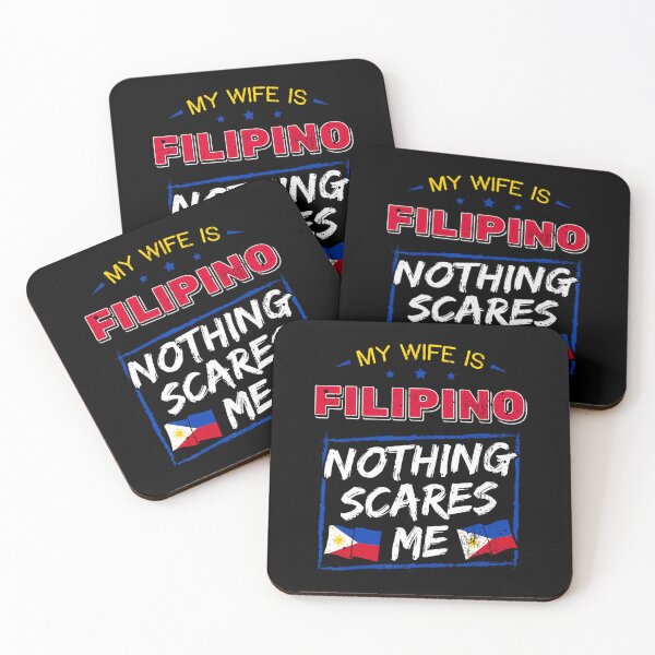 Item preview, My Wife Is Filipino Republic Of The Philippines Roots Flag 		 designed and sold by muhuzaalithy.