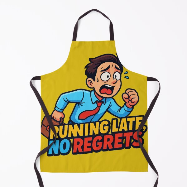 Item preview, Running Late No Regrets designed and sold by HeberJr79.