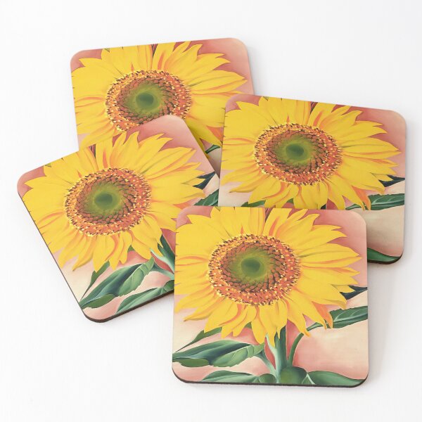 Item preview, A Sunflower From Maggie By Georgia O'keeffe designed and sold by LOIKAMT.