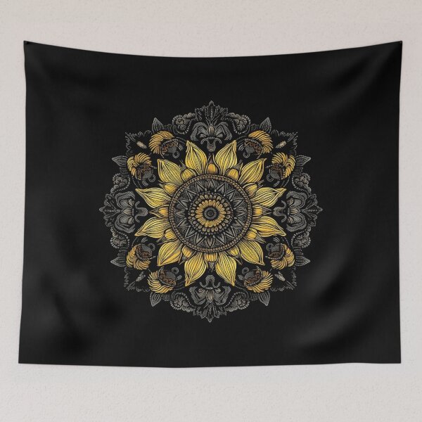 Item preview, Sunflower Mandala Cottagecore Aesthetic 	 	 Graphic 		 designed and sold by gotinevojicj.