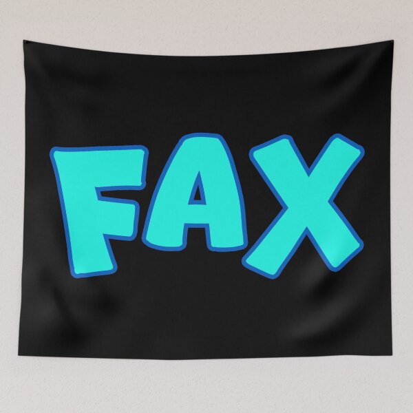 Item preview, Fax, Blue Outline designed and sold by Memes N Lore .