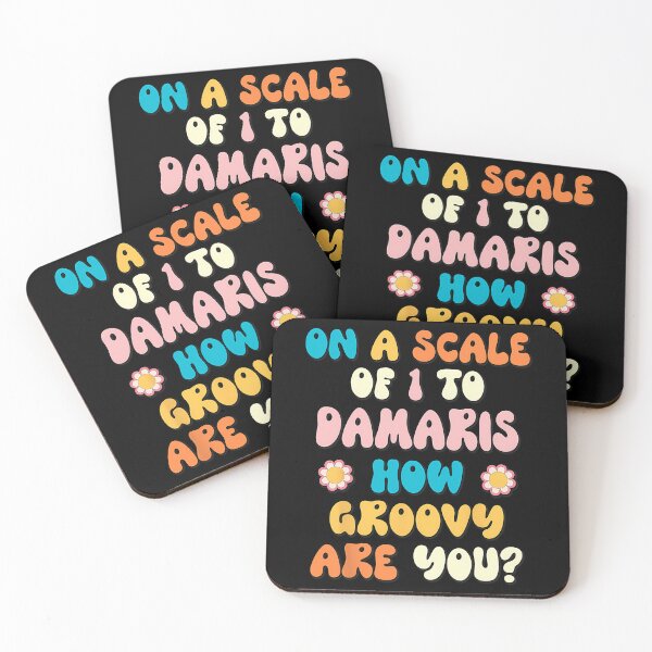 Item preview, DAMARIS Cute Retro 	 Groovy DAMARIS Personalized Name 		 designed and sold by hortasfayalaa.