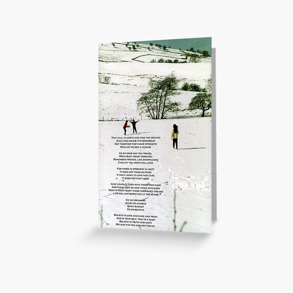 Snowflakes Greeting Card