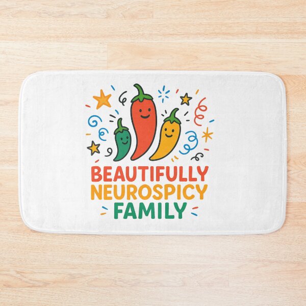 Item preview, Beautifully Neurospicy Family – Funny ADHD Autism Neurodivergent Design designed and sold by MomParentADHD.