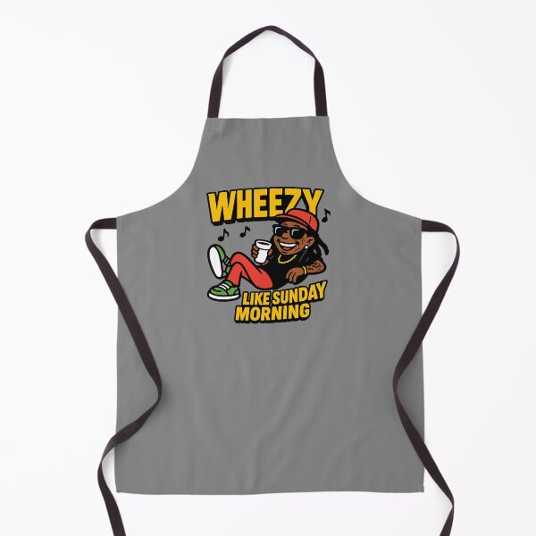 Item preview, Wheezy Like Sunday Morning – Funny Lil Wayne Cartoon Tee designed and sold by getpressedshirt.