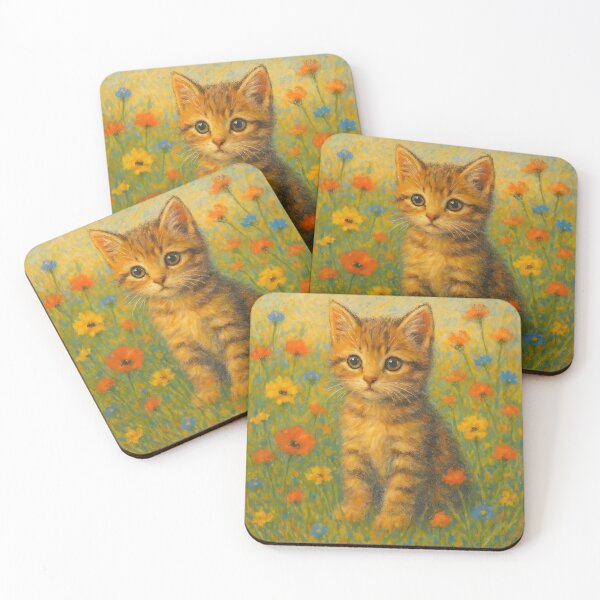 Item preview, Country kitten designed and sold by WirelessChimp.