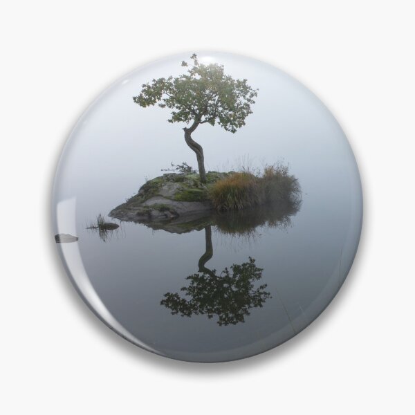 Item preview, Misty Tree in Rydal Water designed and sold by RedGrouse.