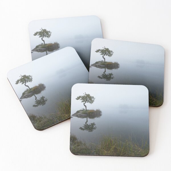 Item preview, Misty Tree in Rydal Water designed and sold by RedGrouse.