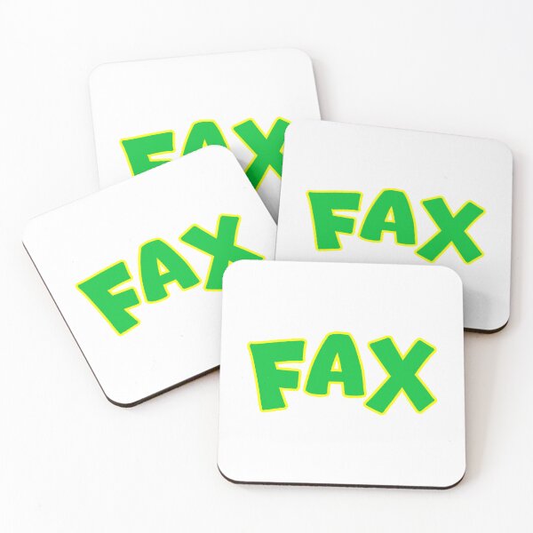 Item preview, Fax, Green and Yellow Outline designed and sold by Memes N Lore .
