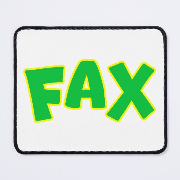 Item preview, Fax, Green and Yellow Outline designed and sold by Memes N Lore .