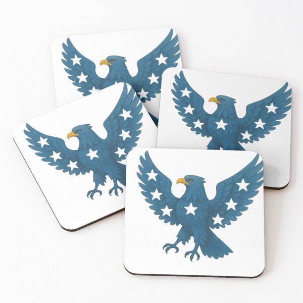 Item preview, Blue Eagle Illustration With Bold Star Accents designed and sold by kylmllr101684.