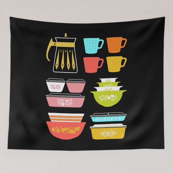 Item preview, Pyrex Pretties - Vintage Glass Kitchenware	 designed and sold by dakwarleyhab.