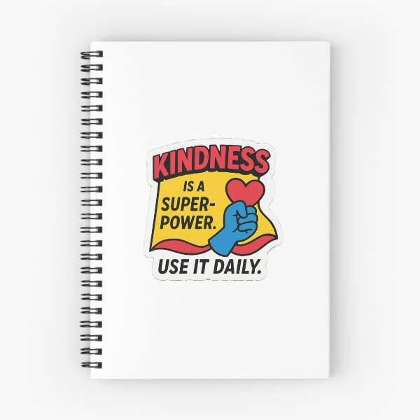 Item preview, kindness is a super power use daily designed and sold by Serendipity Woksape.