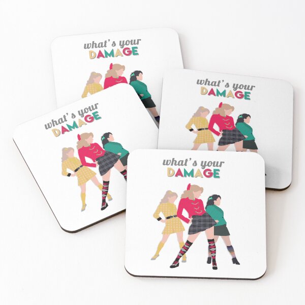 Item preview, What's Your Damage - Heathers The Musical  	 designed and sold by akomahsyniw.