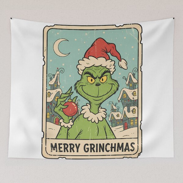 Item preview, Merry Grinchmas designed and sold by Drip stamp.