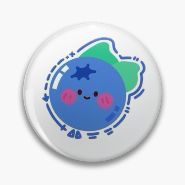 Artikelvorschau, Kawaii Blaubeere – Süßer Fruchtaufkleber & ästhetisches Design entworfen und verkauft von TulipVibes.