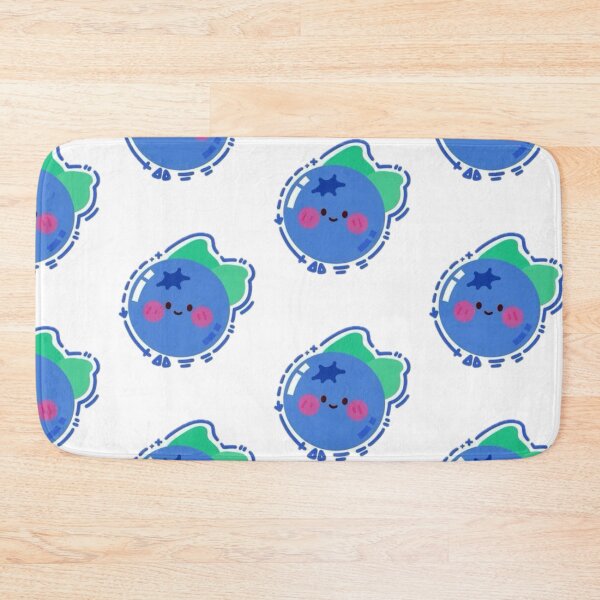 Item preview, Kawaii Blueberry – Cute Fruit Sticker & Aesthetic Design designed and sold by TulipVibes.