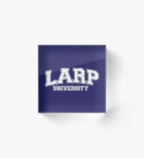 LARP University Acrylic Block