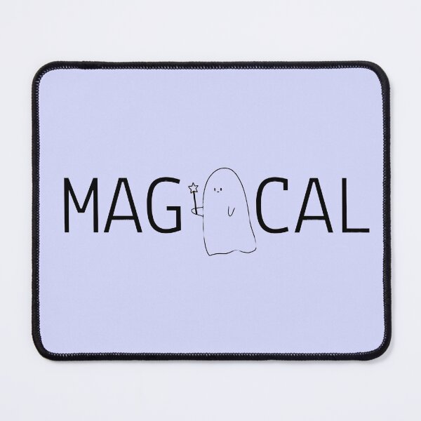 Item preview, Magical Text Design – Cute Ghost with Star Wand designed and sold by Furkan Al-Gburi.