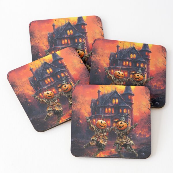 Item preview, JACK LANTERNS DANCE FOR HALLOWEEN designed and sold by Tammera.