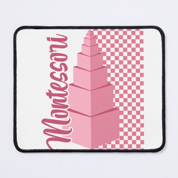 Item preview, Montessori Pink Tower Educator Gift | Sensorial Learning Material Art designed and sold by TeyMank.
