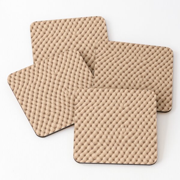 Item preview, dot beige knit pattern repeat  designed and sold by thebentknitter.