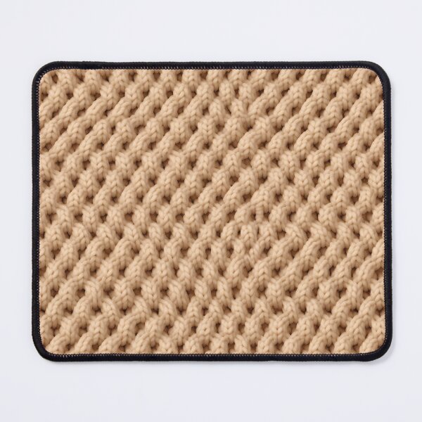 Item preview, dot beige knit pattern repeat  designed and sold by thebentknitter.