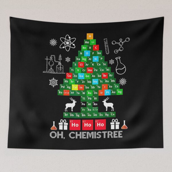 Item preview, Science Christmas 	 Oh Chemist Tree Chemistree Chemistry 		 designed and sold by krispantjamn.